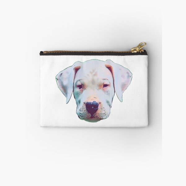 Item preview, Cartoon Puppy Dogo Argentino Head design designed and sold by BayRosePets.