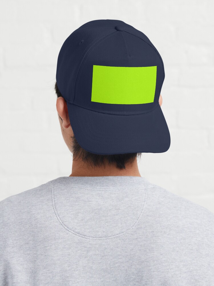 Alternate view of Lime Green Cap