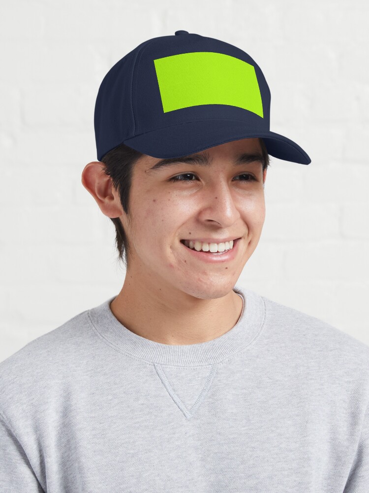 Alternate view of Lime Green Cap