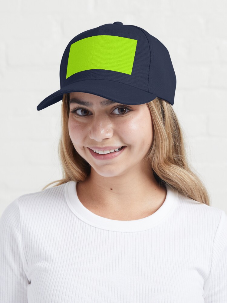 Alternate view of Lime Green Cap