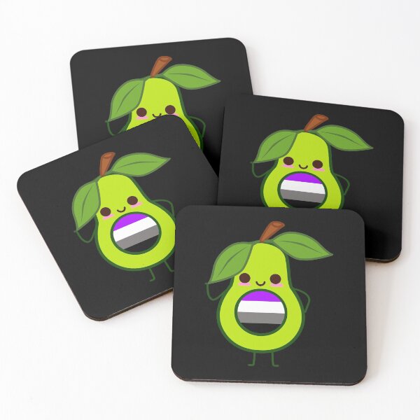 Item preview, Subtle Asexual  Avocado. asexual avocado. ace avocado designed and sold by tiredandbored.