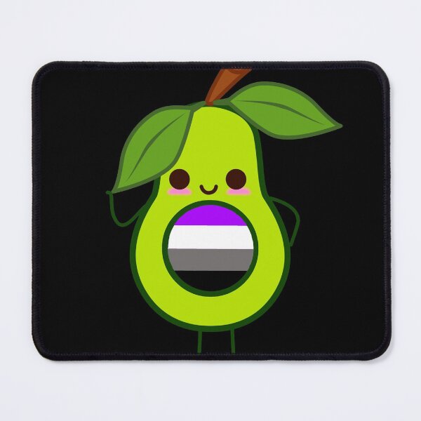 Item preview, Subtle Asexual Avocado. asexual avocado. ace avocado designed and sold by tiredandbored.