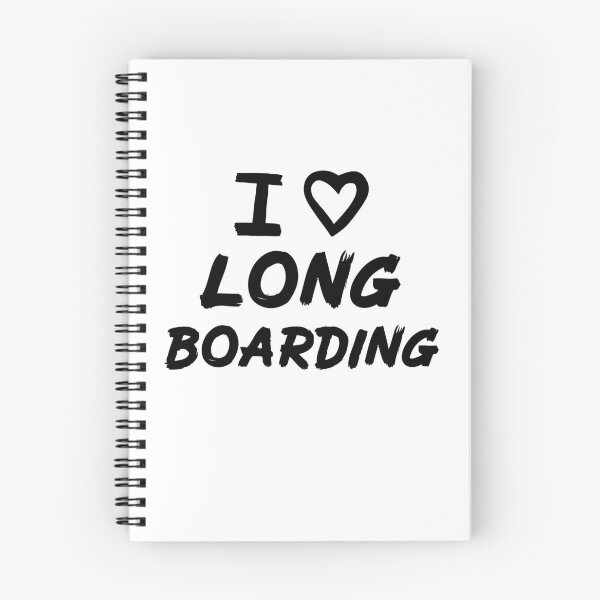 Item preview, I Love Long Boarding for Long Boarding Fans  designed and sold by Mochi-Merch.