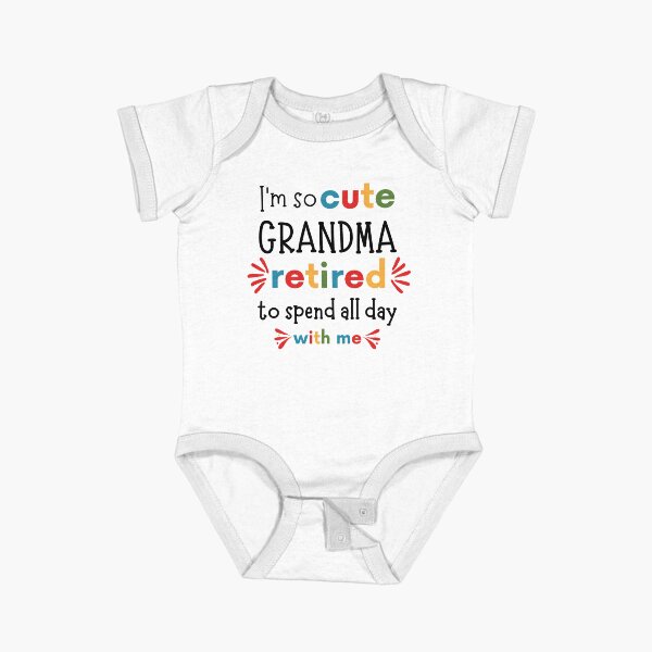 Item preview, My Grandma Retired To Spend All Day With Me Cute Retirement Grandchild designed and sold by Youcan2.