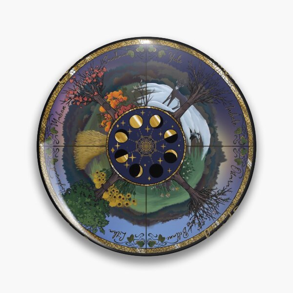 Item preview, Wheel of the year designed and sold by Little Beetle Works.