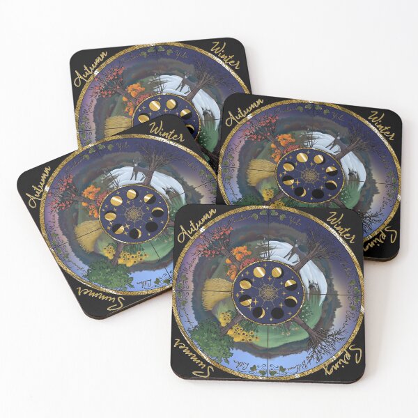 Item preview, Wheel of the year designed and sold by Little Beetle Works.