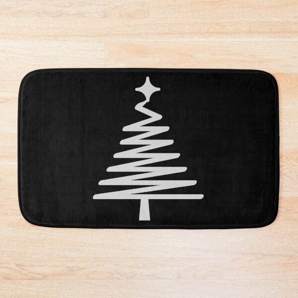 Item preview, Line Art Christmas Tree Silver designed and sold by CreativeBel.