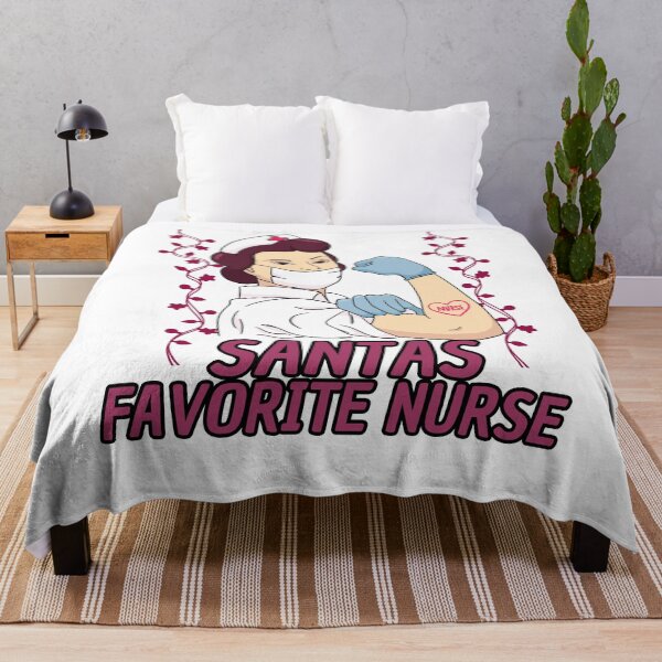 Item preview, Santas Favorite Nurse Christmas Nurse designed and sold by Club7Studios.