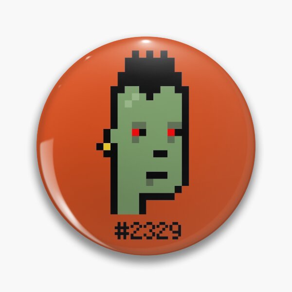 Item preview, CryptoPunks #2329 designed and sold by hodlerbrothers.