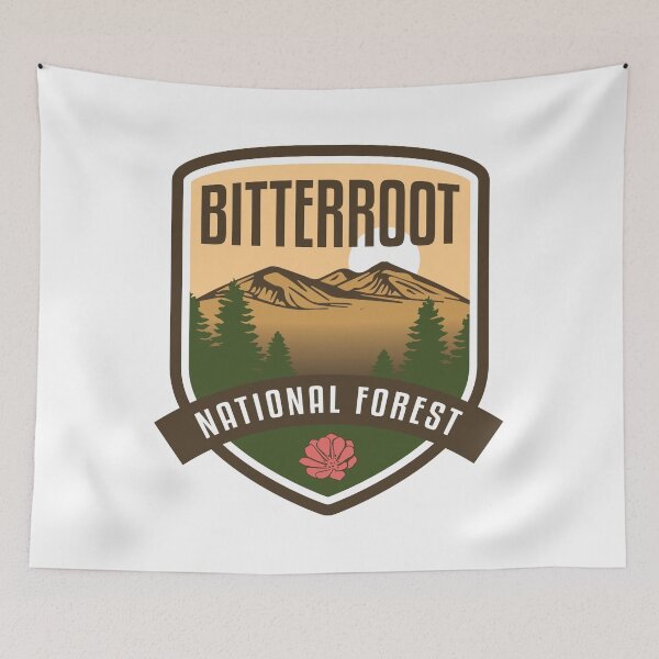 Item preview, Bitterroot National Forest designed and sold by Moritz Schwäble.