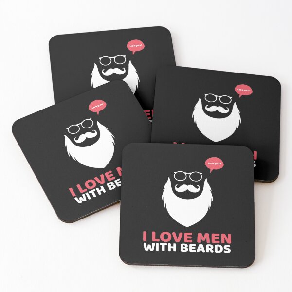 Item preview, I Love Men With Beards designed and sold by Shirtlify.