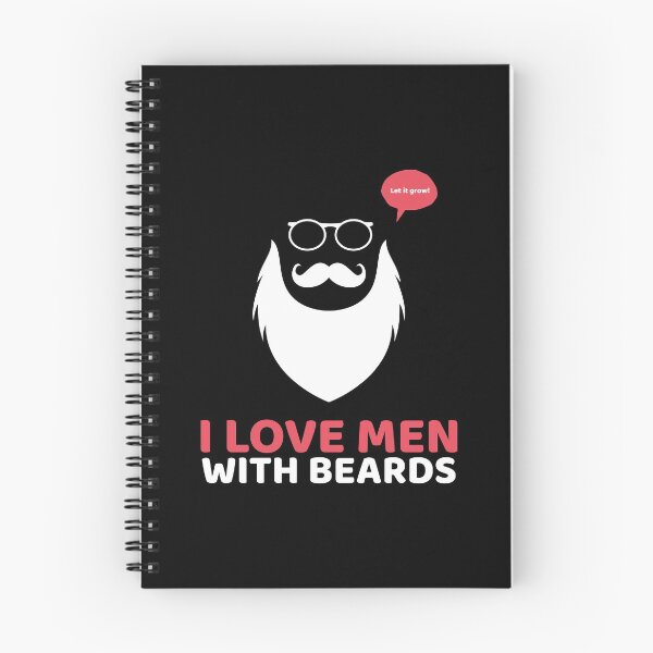 Item preview, I Love Men With Beards designed and sold by Shirtlify.