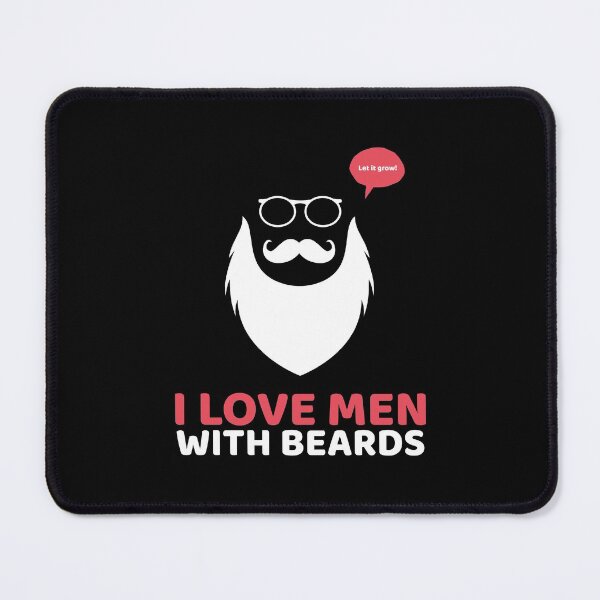 Item preview, I Love Men With Beards designed and sold by Shirtlify.