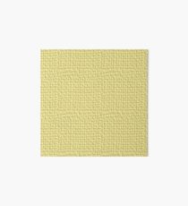 Beautiful Cushions/Yellow Linen Art Board Print