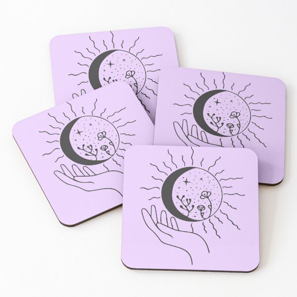 Item preview, Hand Moon and Sun Design designed and sold by MaevesArtShop.