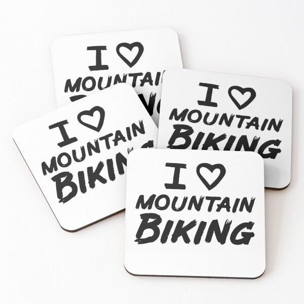 Item preview, I Love Mountain Biking for Mountain Biking Fans  designed and sold by Mochi-Merch.