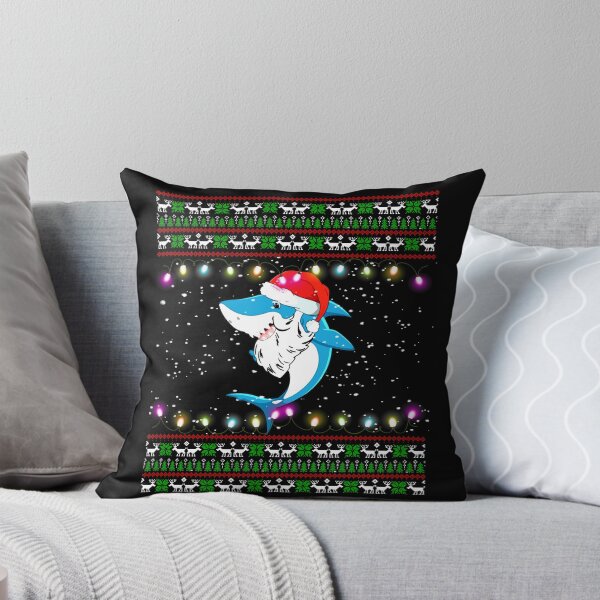 Item preview, santa shark hoo hoo sound snow merry christmas happy funny shark designed and sold by TheCarrier.