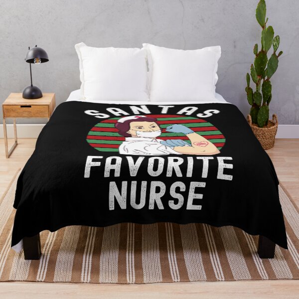 Item preview, Santas Favorite Nurse Christmas Nurse designed and sold by Club7Studios.