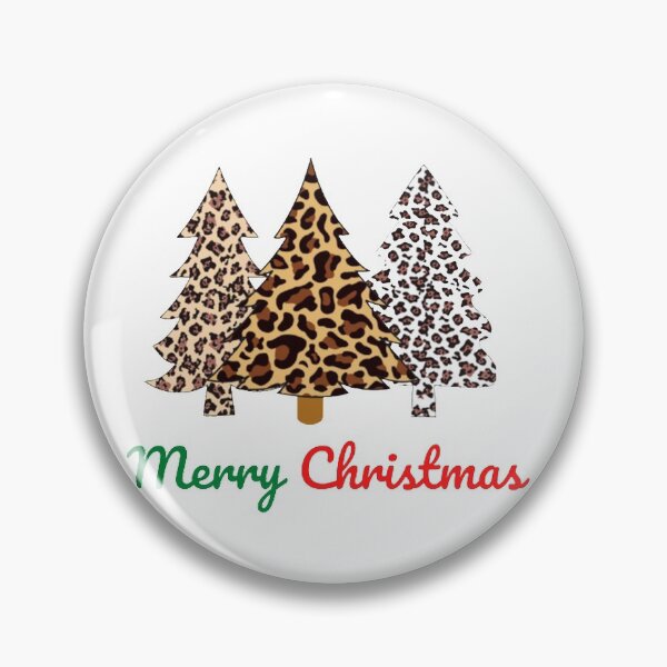 Item preview, Leopard print christmas tree tee designed and sold by cactus-nick.
