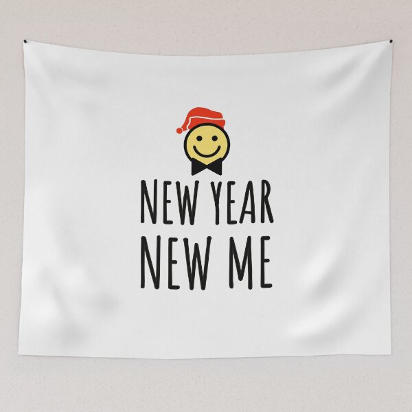 Item preview, NEW YEAR - NEW ME - NEW - CHRISTMAS - FUNNY - HAPPY designed and sold by Tropical Blood.