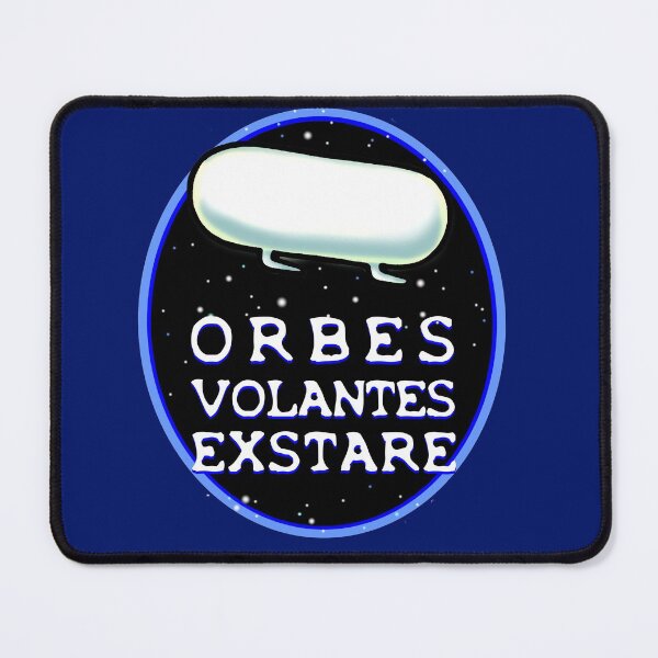 Item preview, Flying Saucer are Real ~in Latin designed and sold by sandpiperstudio.