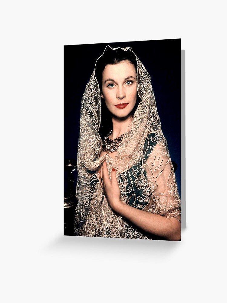 Vivien Leigh color | Greeting Card