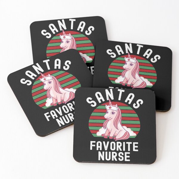 Item preview, Santas Favorite Nurse Christmas Nurse designed and sold by Club7Studios.
