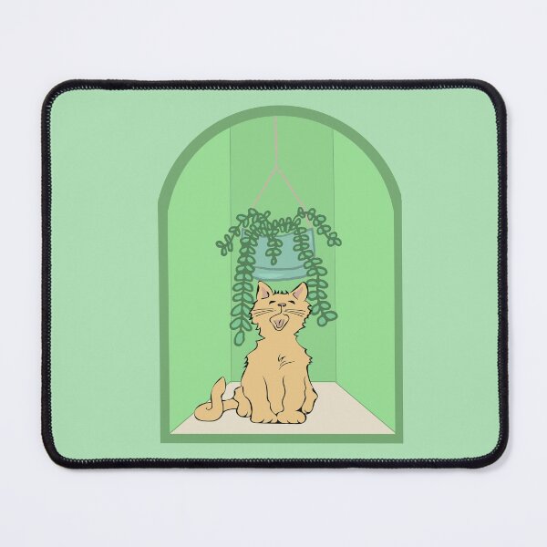Item preview, Cats and Plants :) designed and sold by MaevesArtShop.