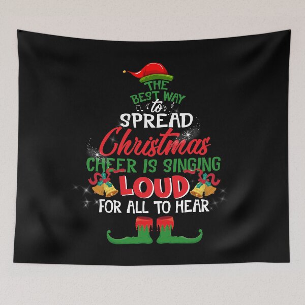Item preview, THE BEST WAY TO SPREAD CHRISTMAS CHEER IS SINGING LOUD CHRISTMAS T-SHIRT designed and sold by bigerdan.