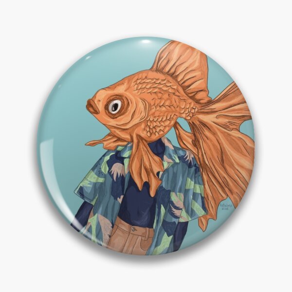 Artikelvorschau, Fischgesicht 01 entworfen und verkauft von Aanna Illustrations.
