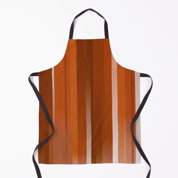 Artikelvorschau, Burnt Orange, Warm Tones Stripes Pattern entworfen und verkauft von bubblyshades.