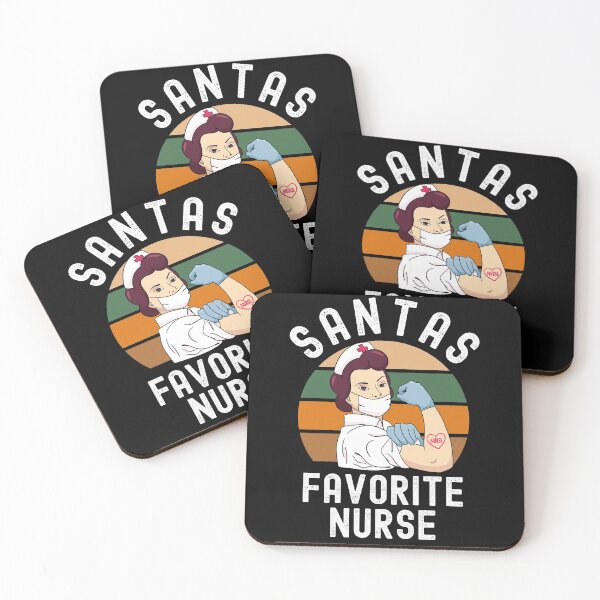 Item preview, Santas Favorite Nurse Christmas Nurse designed and sold by Club7Studios.