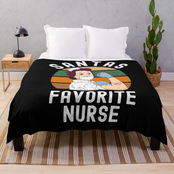 Item preview, Santas Favorite Nurse Christmas Nurse designed and sold by Club7Studios.
