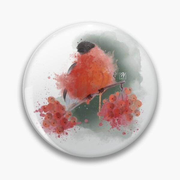 Item preview, Bullfinch designed and sold by Annanik-art.
