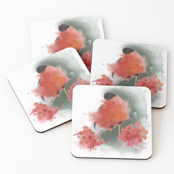 Item preview, Bullfinch designed and sold by Annanik-art.