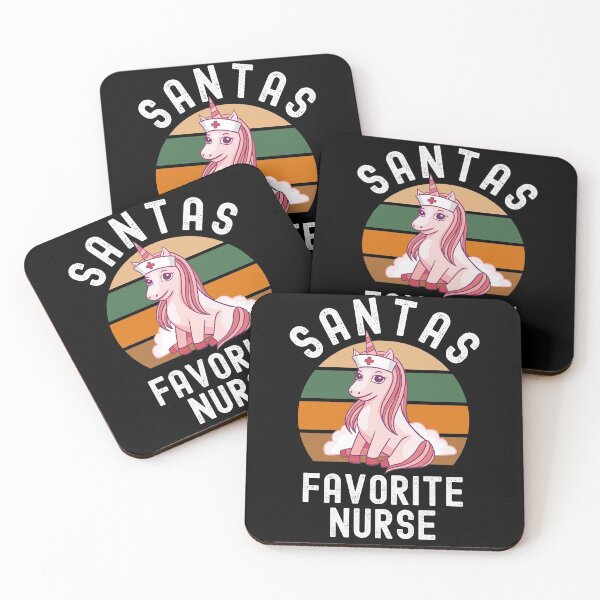 Item preview, Santas Favorite Nurse Christmas Nurse designed and sold by Club7Studios.