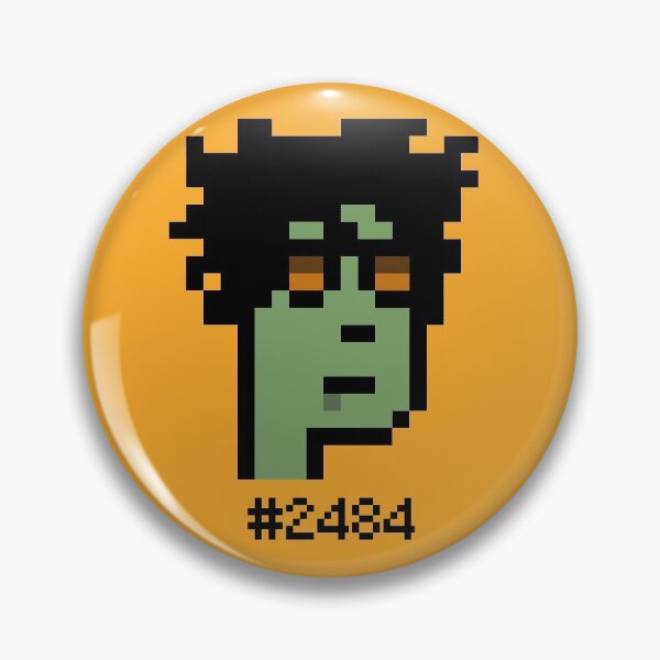 Item preview, CryptoPunks #2484 designed and sold by hodlerbrothers.