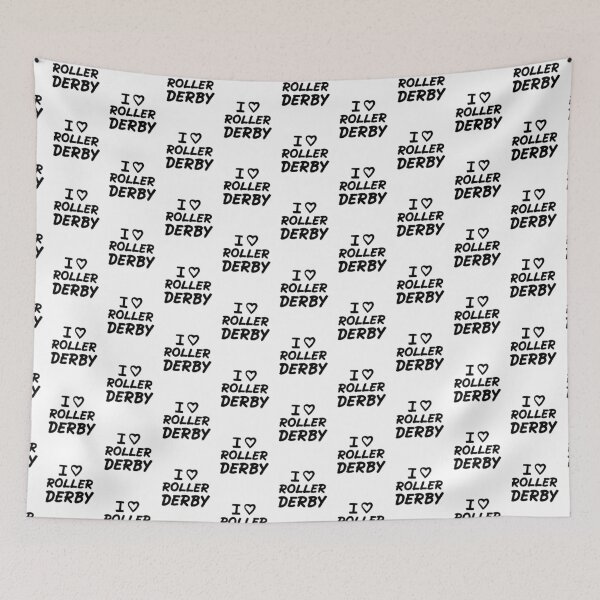 Item preview, I Love Roller Derby for Roller Derby Fans  designed and sold by Mochi-Merch.