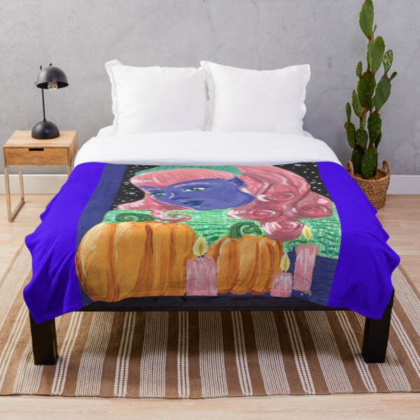 Item preview, Purple Pumpkin Queen designed and sold by SchlockHorror.