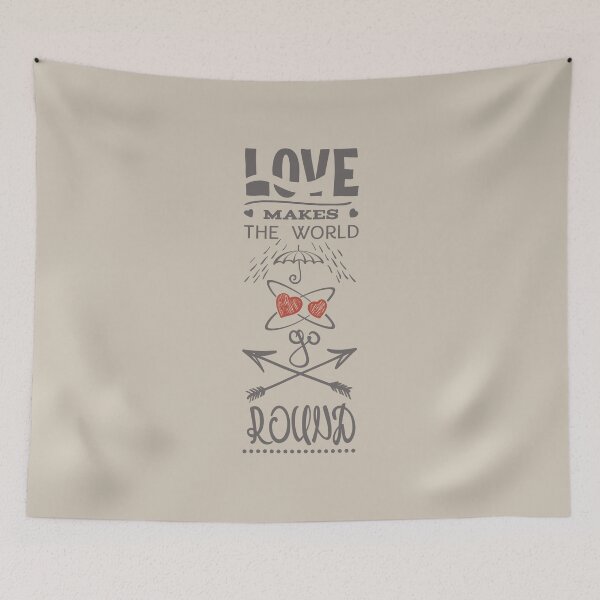 Item preview, Love makes the world go round designed and sold by Obsesie.