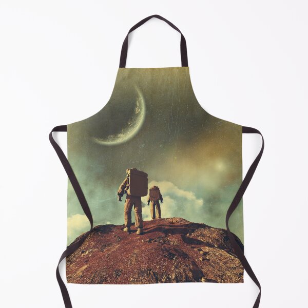 Item preview, Trip to Mars // surreal trippy cosmos digital collage designed and sold by Dorota Nowacka.