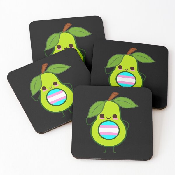 Item preview, Subtle Transgender Avocado. transgender avocado. trans avocado designed and sold by tiredandbored.
