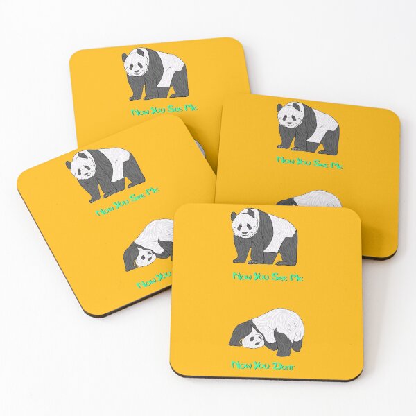 Item preview, corta panda - ahora me ves, ahora no designed and sold by pleplerIT.