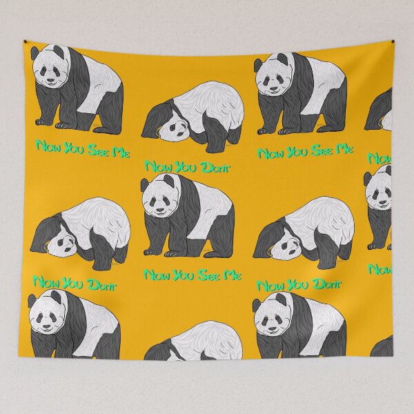 Item preview, corta panda - ahora me ves, ahora no designed and sold by pleplerIT.