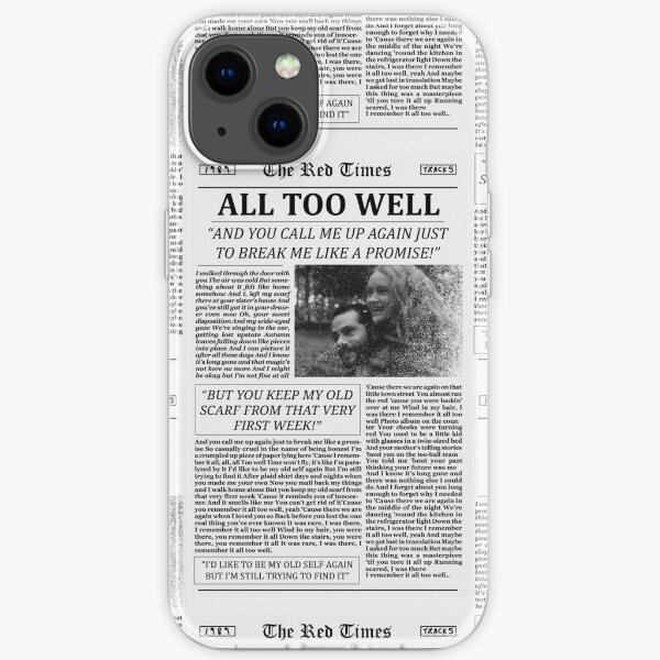 Le journal trop bien Coque souple iPhone