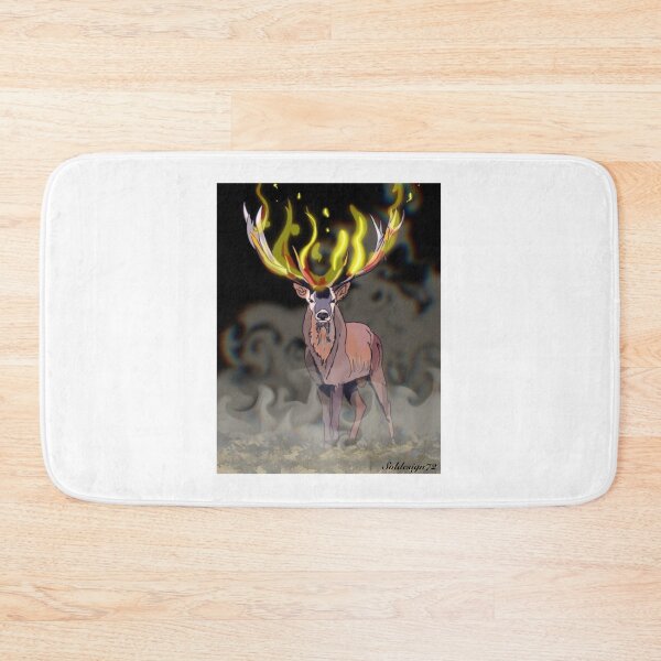 Item preview, flaming Deer designed and sold by soldesign72.