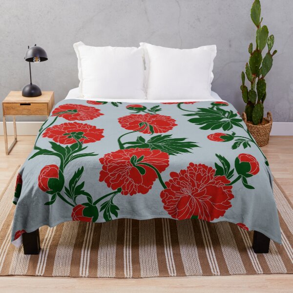 Item preview, Peony flowers designed and sold by givepineapple.