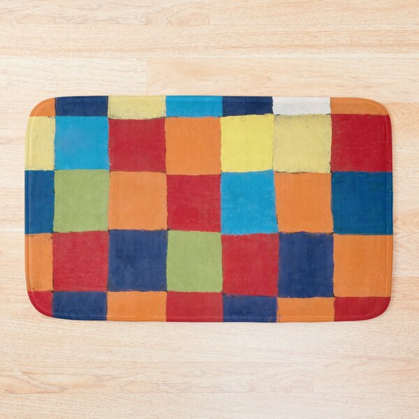 Item preview, Abstract Art "Qu 1" color chart (1930) painting by Paul Klee designed and sold by Designedbysm.