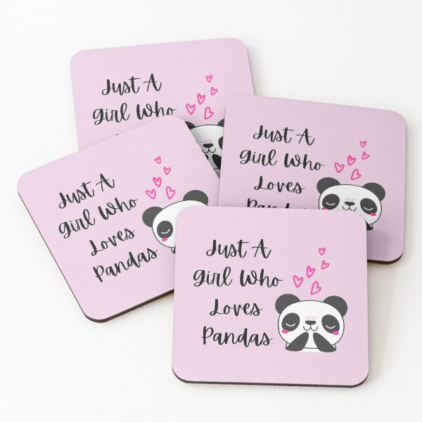 Item preview, Just A Girl Who Loves Pandas designed and sold by Nesro34.