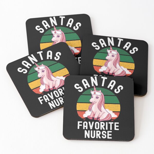 Item preview, Santas Favorite Nurse Christmas Nurse designed and sold by Club7Studios.